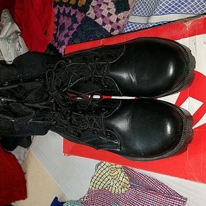 Vintage combat boots black size 7.5